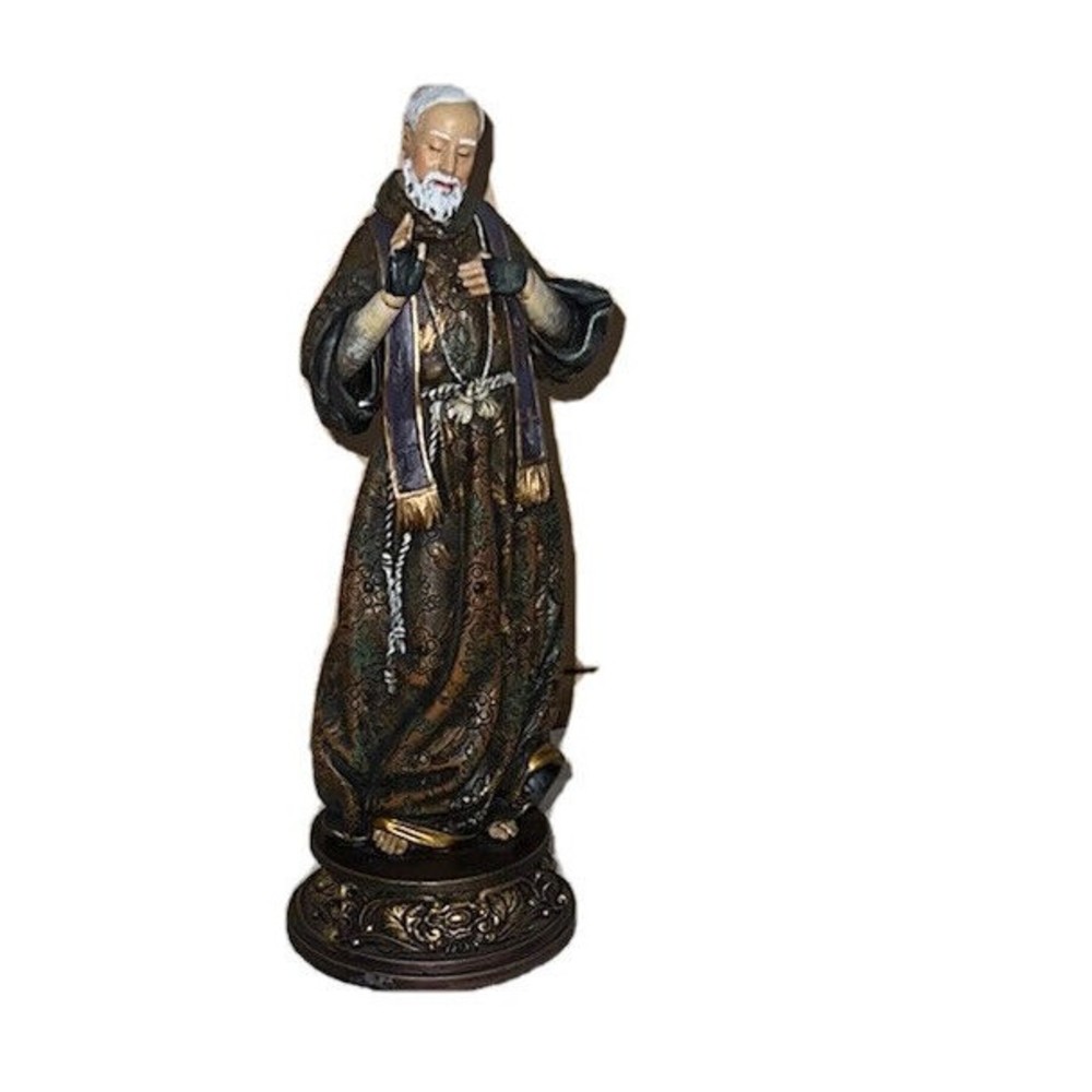 Rare Sacred Devotions 2010 Figurine Statue By Milagos Home Décor Shelf Sitter - Picture 13 of 14